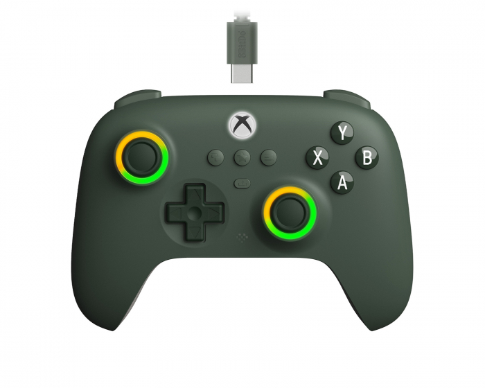 8Bitdo Ultimate C Wired Controller Xbox Hall Effect Edition - Mörkgrön