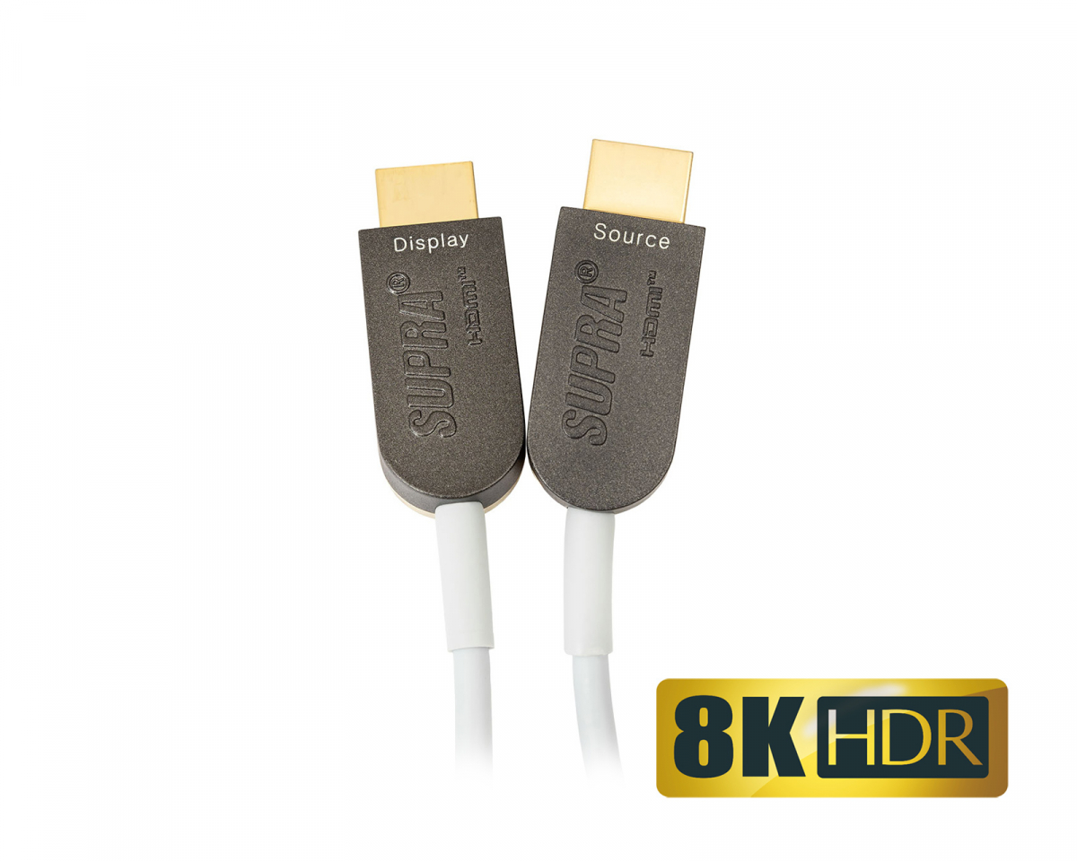 DELTACO High-Speed Premium HDMI-kabel, 3m, Ethernet, 4K UHD, vit