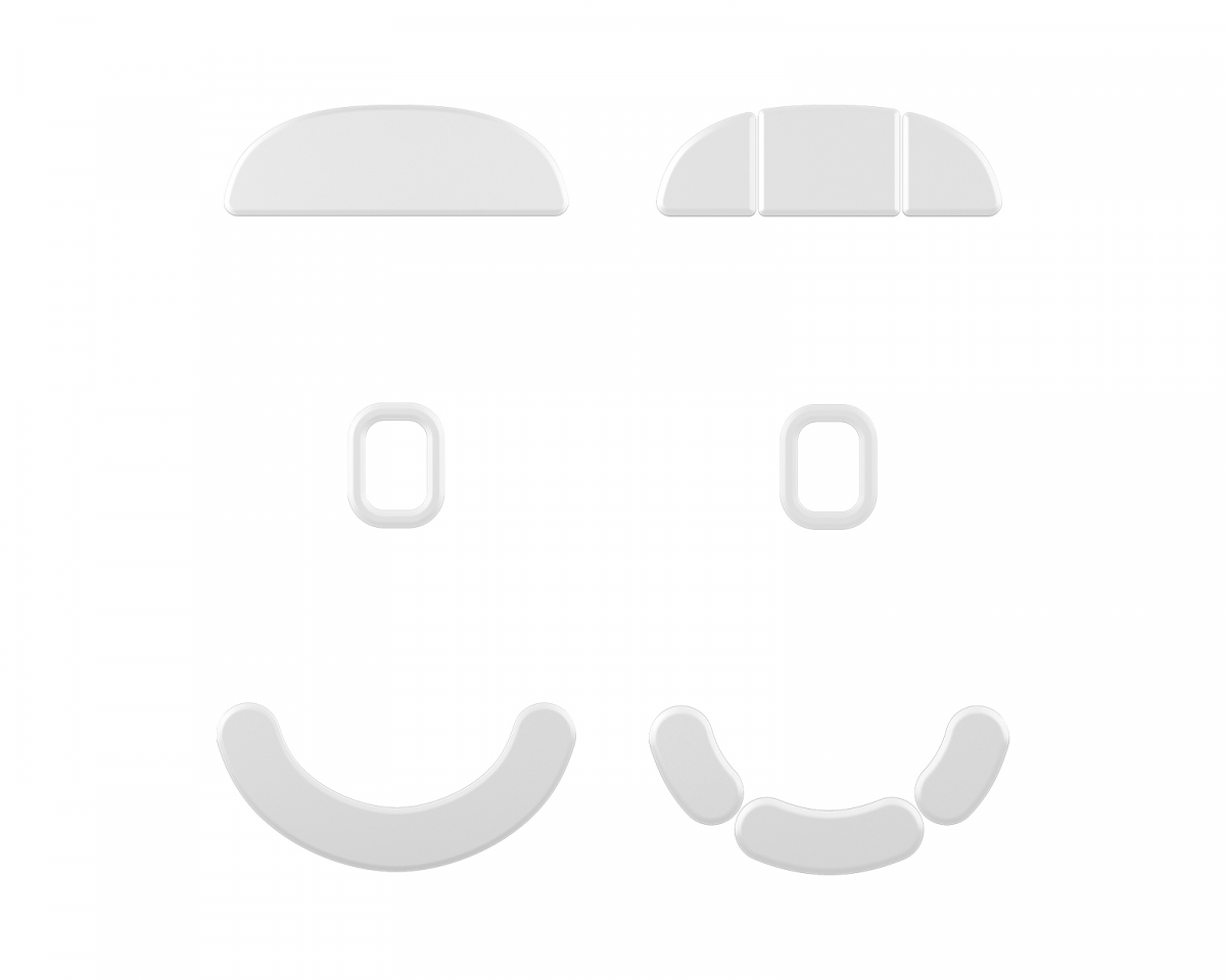 Pulsar PTFE Skates till X2/X2 Mini/X2V2/X2H Wireless (Original + Control)