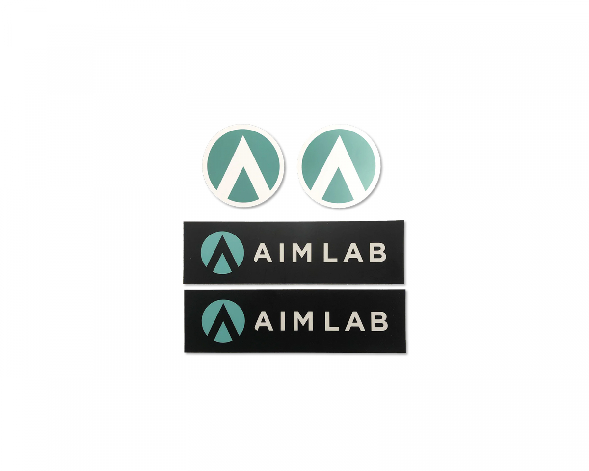 Aim Lab Sticker Pack - Klistermärke (4pcs)