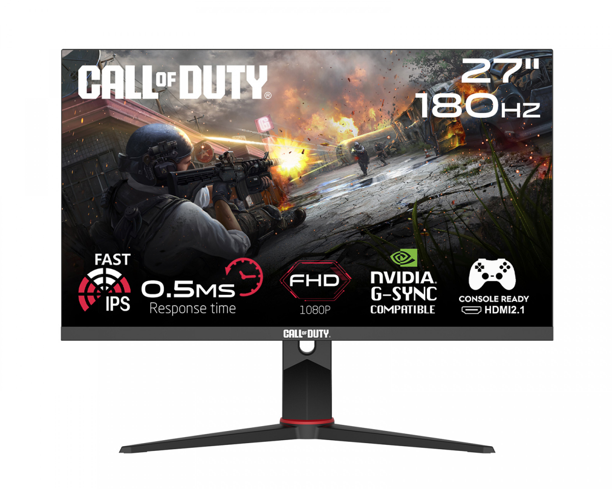 Twisted Minds Call of Duty 27” FHD, 180Hz, Fast IPS, 0.5ms, HDR Gamingskärm