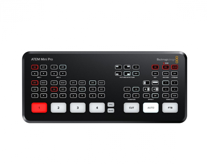 blackmagic mini switcher pro