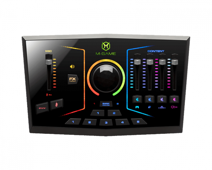 M-Audio M-Game RGB Dual - Dual USB Audio Interface For Streaming & Content