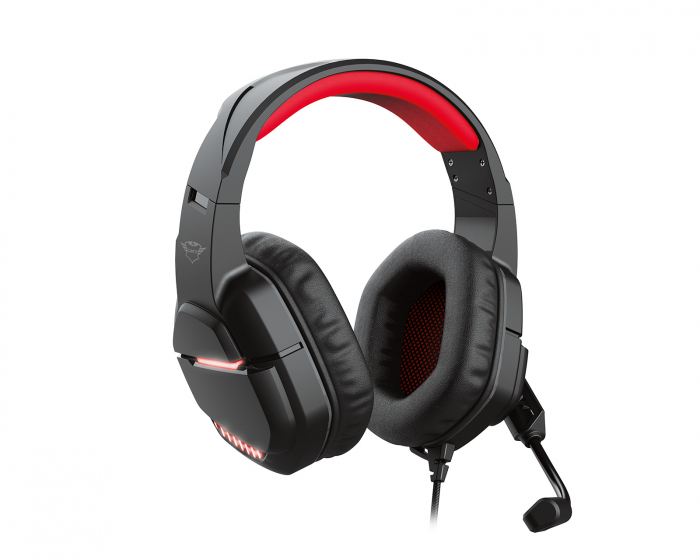 Trust GXT 448 Nixxo Illuminated Gaming Headset - Svart