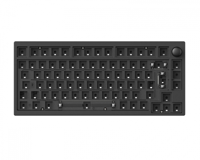 Lemokey P1 Pro QMK 75% RGB ISO Trådlös Barebone - Carbon Black