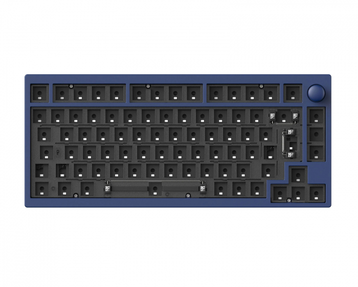 Lemokey P1 QMK 75% RGB ISO Trådlös Barebone - Navy Blue