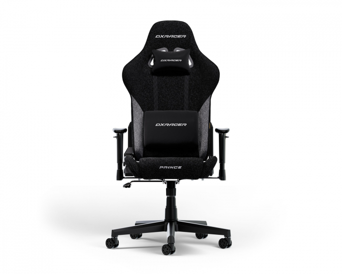 DXRacer PRINCE L Svart & Grå Tyg