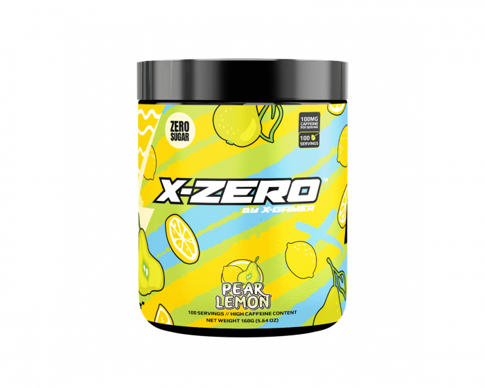 X-Gamer X-Zero Pear Lemon - 100 Serveringar