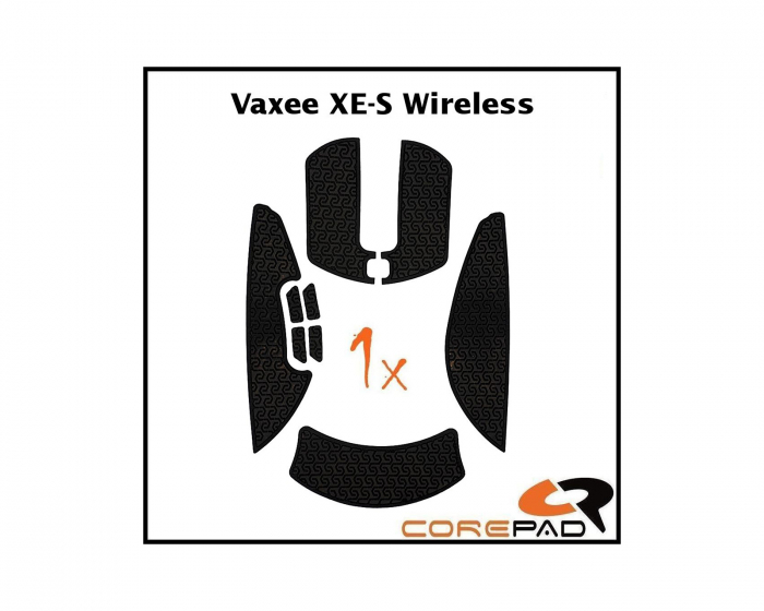 Corepad Soft Grips till Vaxee XE-S - Svart