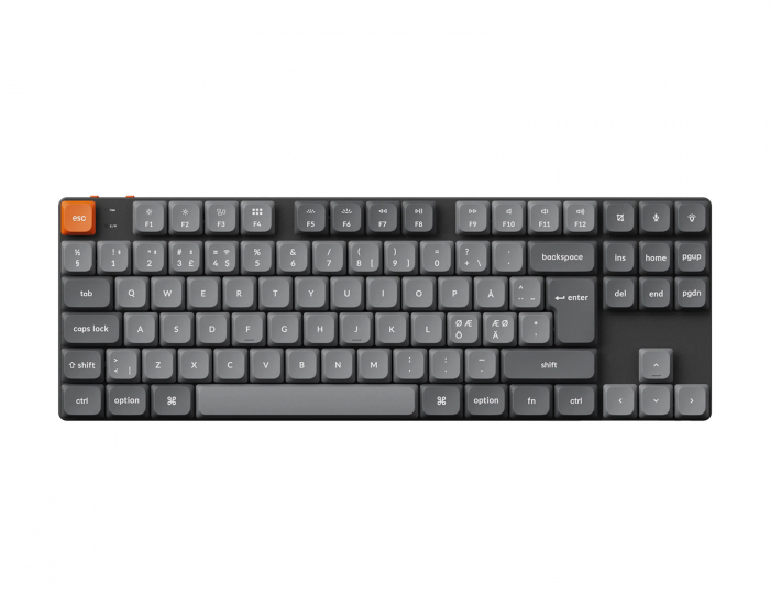 Keychron K1 Max TKL Low Profile Hotswap Trådlöst Tangentbord [Gateron Red] - ISO