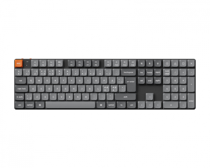 Keychron K5 Max Low Profile Hotswap Trådlöst Tangentbord [Gateron Red] - ISO