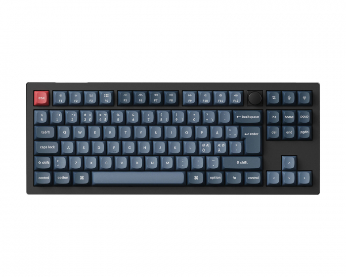 Keychron V3 Max TKL QMK RGB Hotswap Trådlöst Tangentbord [Gateron Jupiter Red] - ISO