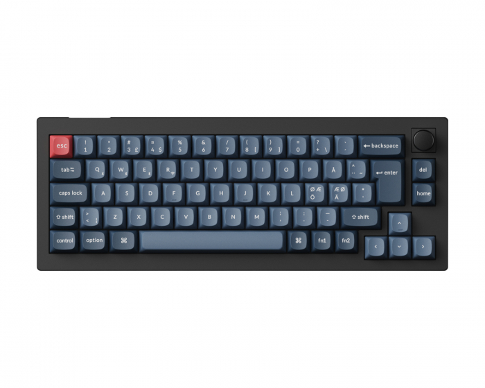 Keychron V2 Max 65% QMK RGB Hotswap Trådlöst Tangentbord [Gateron Jupiter Red] - ISO