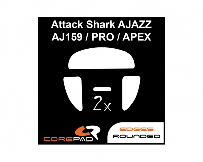 Corepad Skatez PRO till Attack Shark x Ajazz AJ159 Apex Wireless