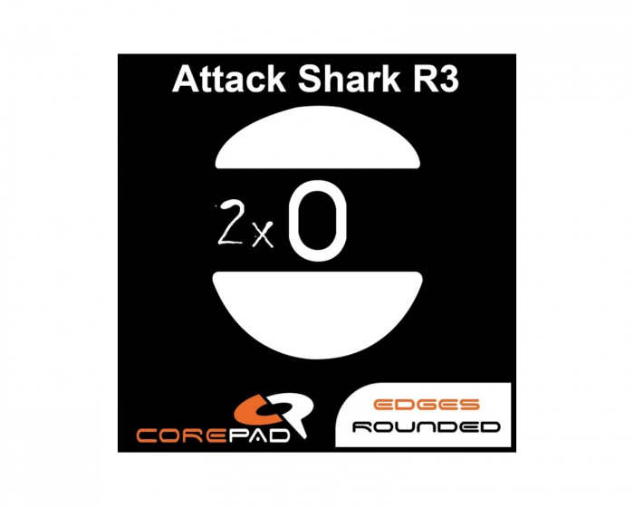 Corepad Skatez PRO till Attack Shark R3 Wireless