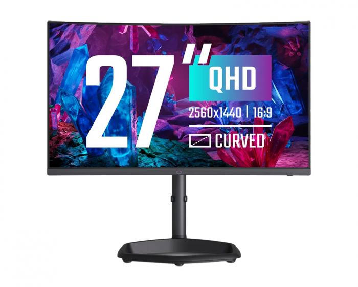 Cooler Master GM27QP 27” Curved QHD 240Hz VA Gamingskärm