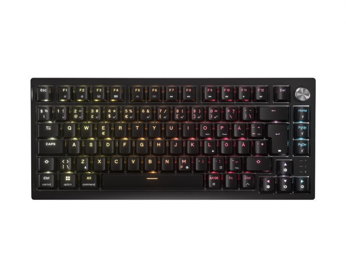 Corsair K65 Plus 75% Trådlöst Mekaniskt Gaming Tangentbord [MLX Fusion] - Svart