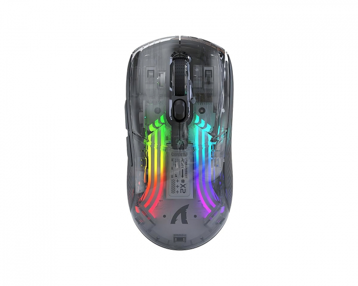 Attack Shark X2 Trådlös Gamingmus - Transparent Black