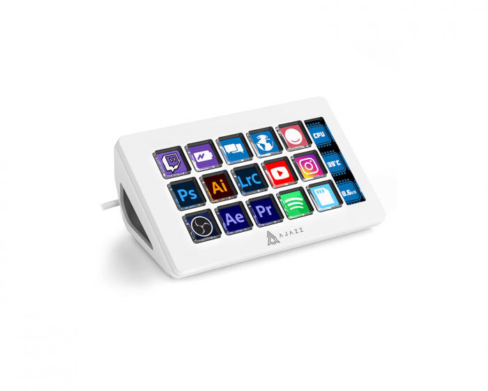 Ajazz AKP153 Stream Deck - Vit