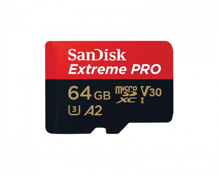 SanDisk Extreme PRO microSDXC Minneskort - 64GB