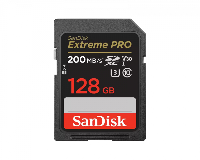 SanDisk Extreme PRO SDXC Minneskort - 128GB SD Kort