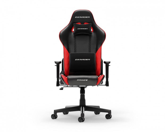 DXRacer PRINCE L Svart & Röd PVC Läder