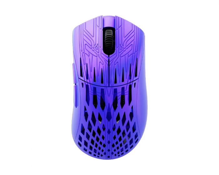 Pwnage StormBreaker Max CF 8K Trådlös Gamingmus - Nacho Purple