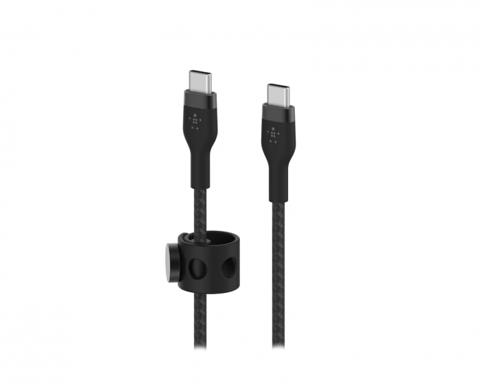 Belkin PRO Flex USB-C till USB-C Kabel - 2m - Svart