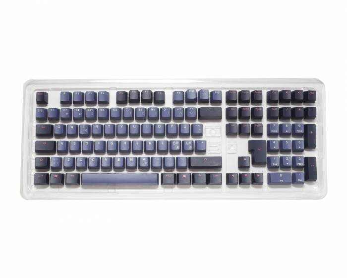 Ducky Cosmic Double-Shot PBT Keycap Set - ISO