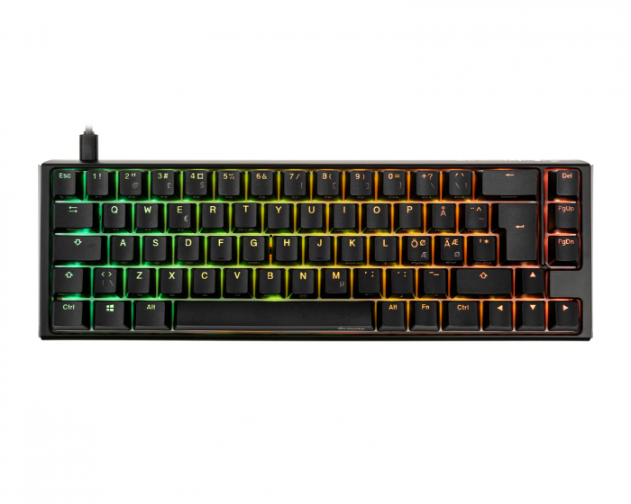 Ducky ONE 3 SF Classic RGB Tangentbord [Baby Kangaroo] - Svart/Vit