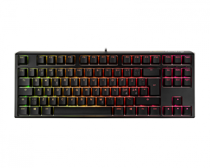 Ducky ONE 3 TKL Classic RGB Tangentbord [Baby Kangaroo] - Svart/Vit