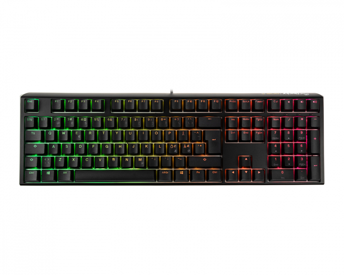 Ducky ONE 3 Classic RGB Tangentbord [Baby Kangaroo] - Svart/Vit