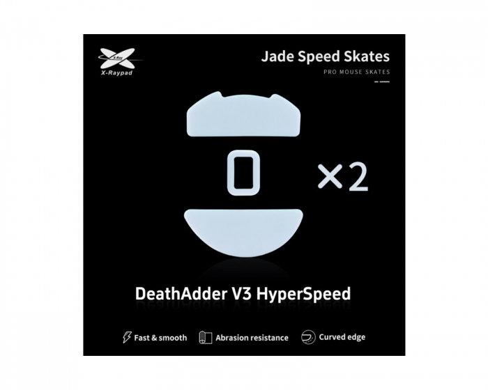 X-raypad Jade Mouse Skates till Razer DeathAdder V3 HyperSpeed