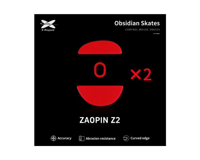 X-raypad Obsidian Mouse Skates till Zaopin Z2