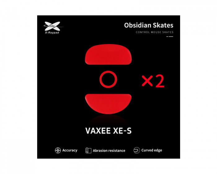 X-raypad Obsidian Mouse Skates till Vaxee XE-S