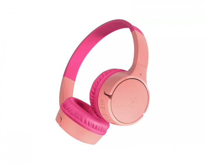 Belkin Soundform Mini - Barnhörlurar - Rosa