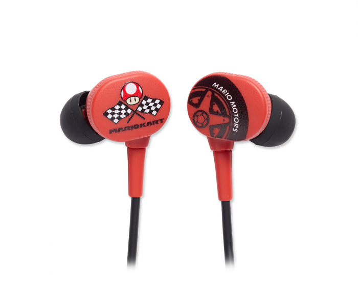 PowerA In-Ear Hörlurar till Nintendo Switch - Mario Kart Motors