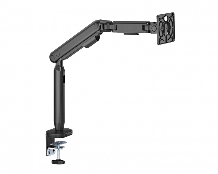 MaxMount Flexy Monitor Arm 11kg USB-Ports 17”-35” Svart - Skärmstativ