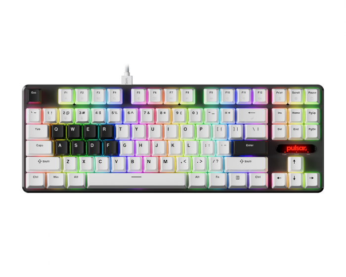 Pulsar PCMK 2 HE TKL Mekaniskt Tangentbord ANSI - Vit