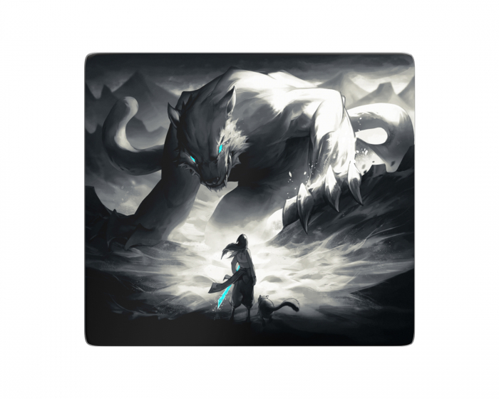 Tekkusai The Beast Glass Mousepad - Limited Edition