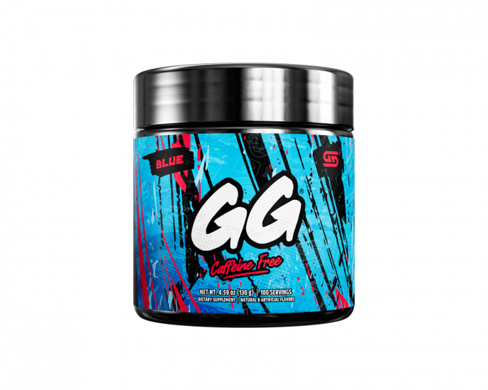 Gamer Supps Blue Caffeine Free - 100 Serveringar