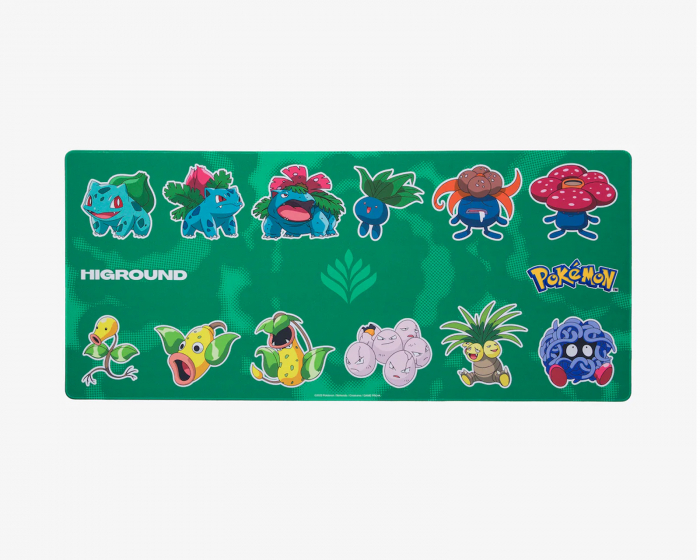 Higround Pokémon Gaming Musmatta - Grass Type - XL