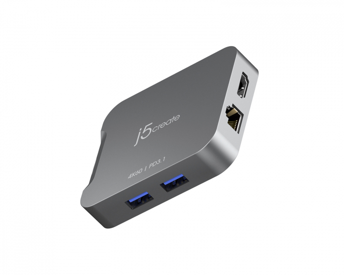 j5create 4K60 Elite USB-C Travel Adapter - Reseadapter