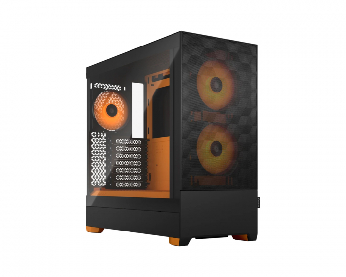 Fractal Design Pop Air RGB TG - Svart/Orange