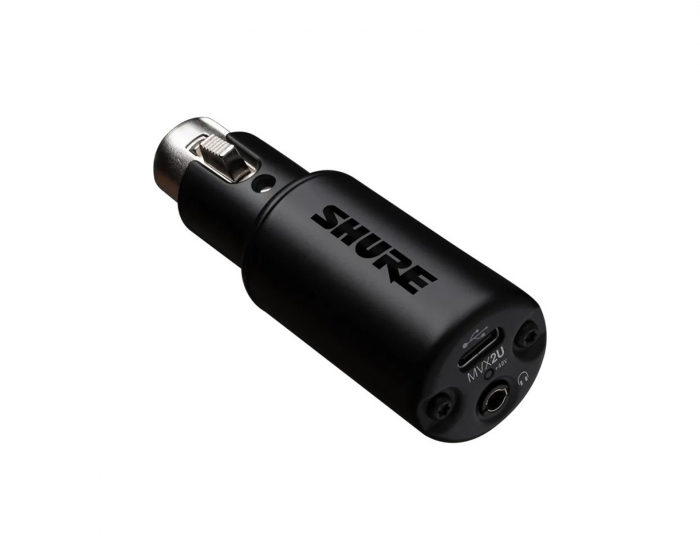 Shure MVX2U - Digital Audio Interface - XLR till USB Adapter