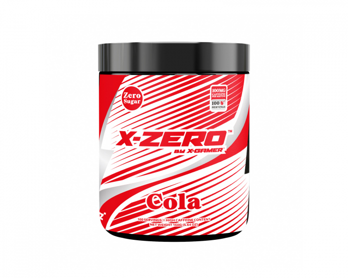 X-Gamer X-Zero Cola - 100 Serveringar