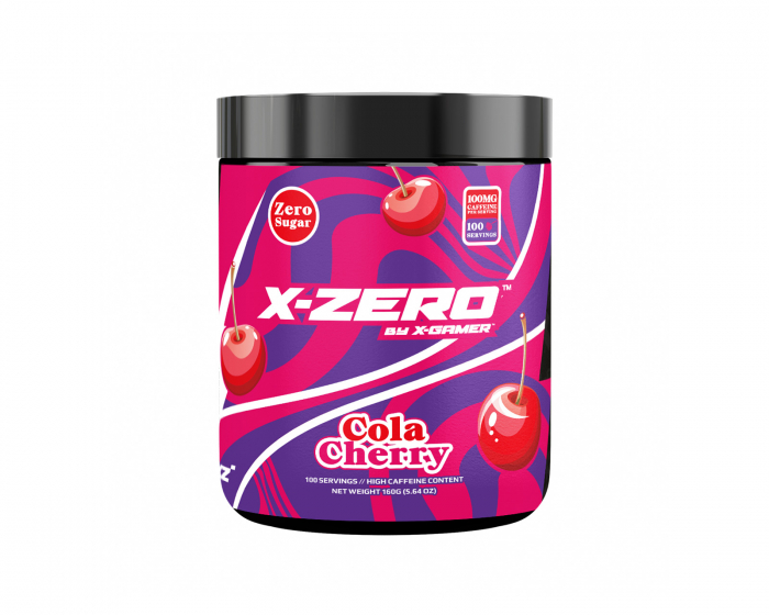 X-Gamer X-Zero Cola Cherry - 100 Serveringar