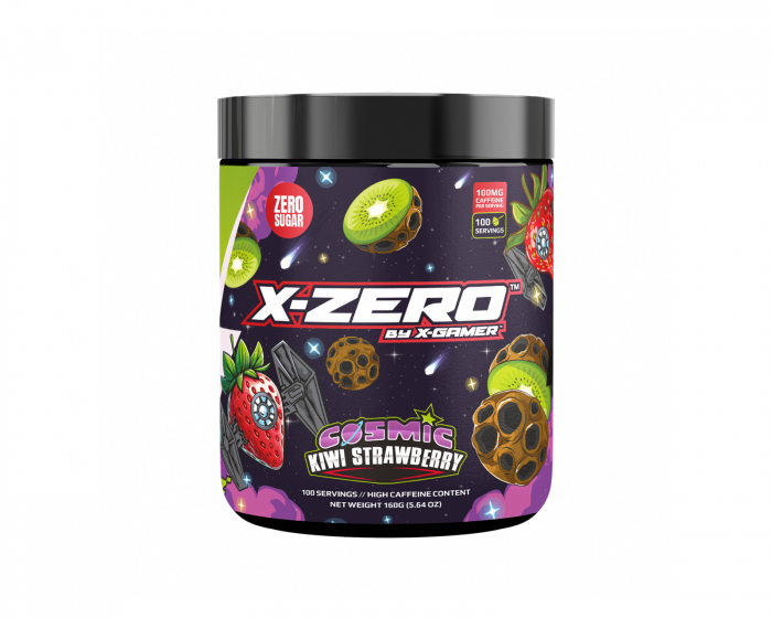 X-Gamer X-Zero Cosmic Kiwi Strawberry - 100 Serveringar