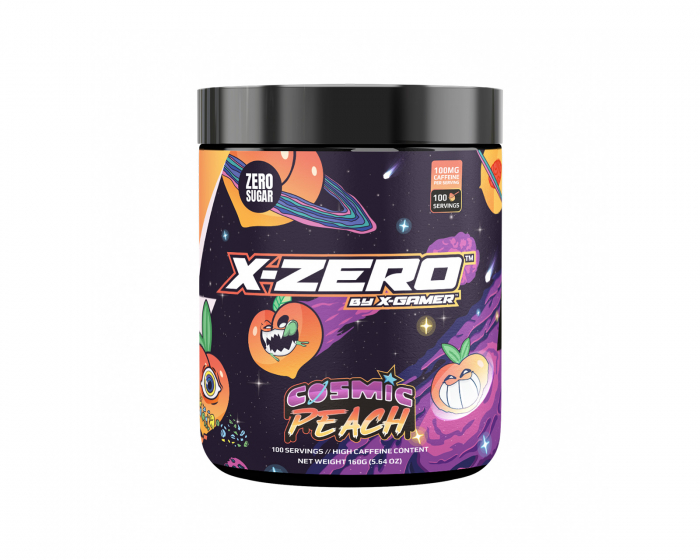 X-Gamer X-Zero Cosmic Peach - 100 Serveringar