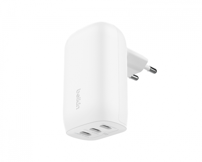 Belkin Boost Charge 65W USB-C Väggladdare - 3 port - Vit